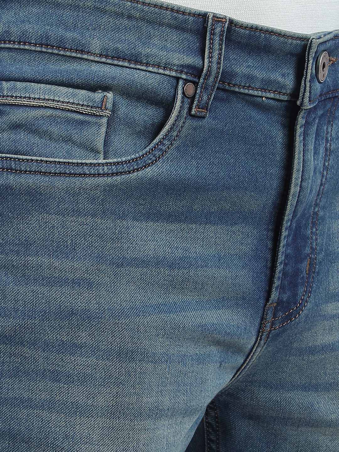 Numero Uno Men Faded Blue Jeans